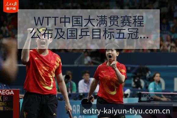 WTT中国大满贯赛程公布及国乒目标五冠项目技术特点分析 - 开云